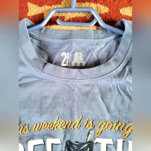 Bass Pro Shops "Off the hook" t shirt - Picture 4 of 7